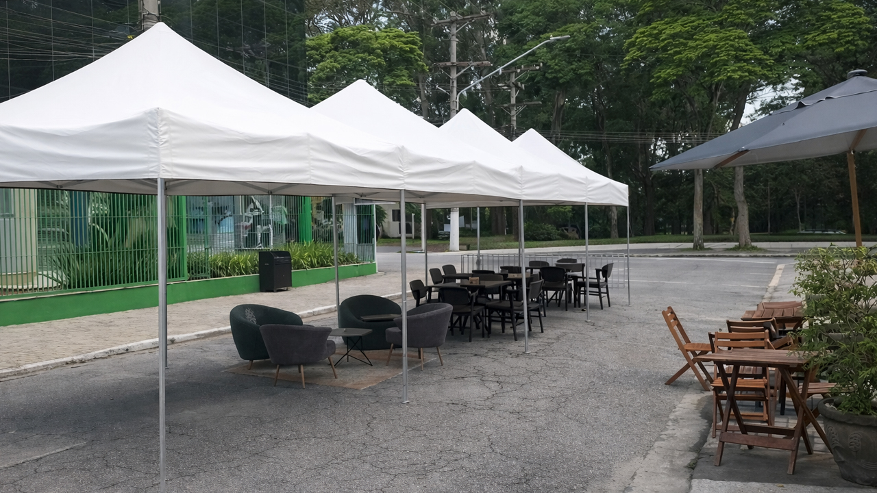 Tendas Pantográficas